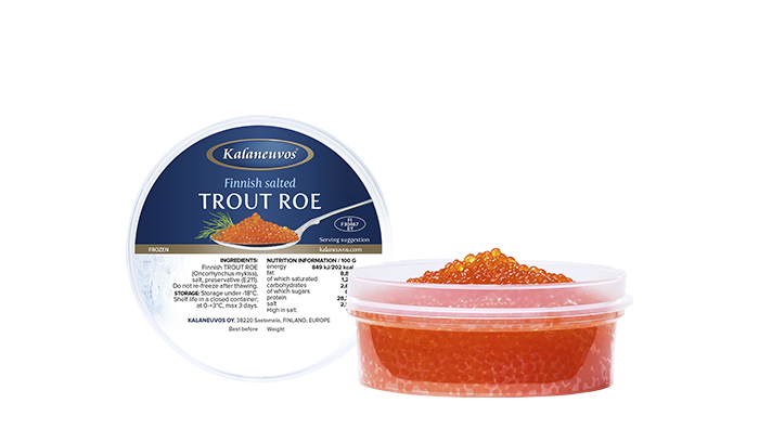 Roter kaviar – forellenkaviar
