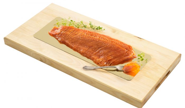Cold-Smoked Trout, slices